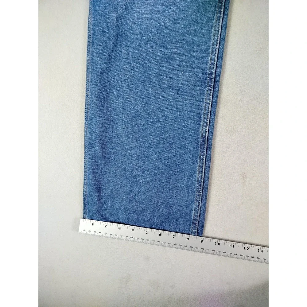 Boot Barn‎ Blue Ranchwear Jeans Mens 32 Blue Western Denim Cowboy Rodeo Workwear